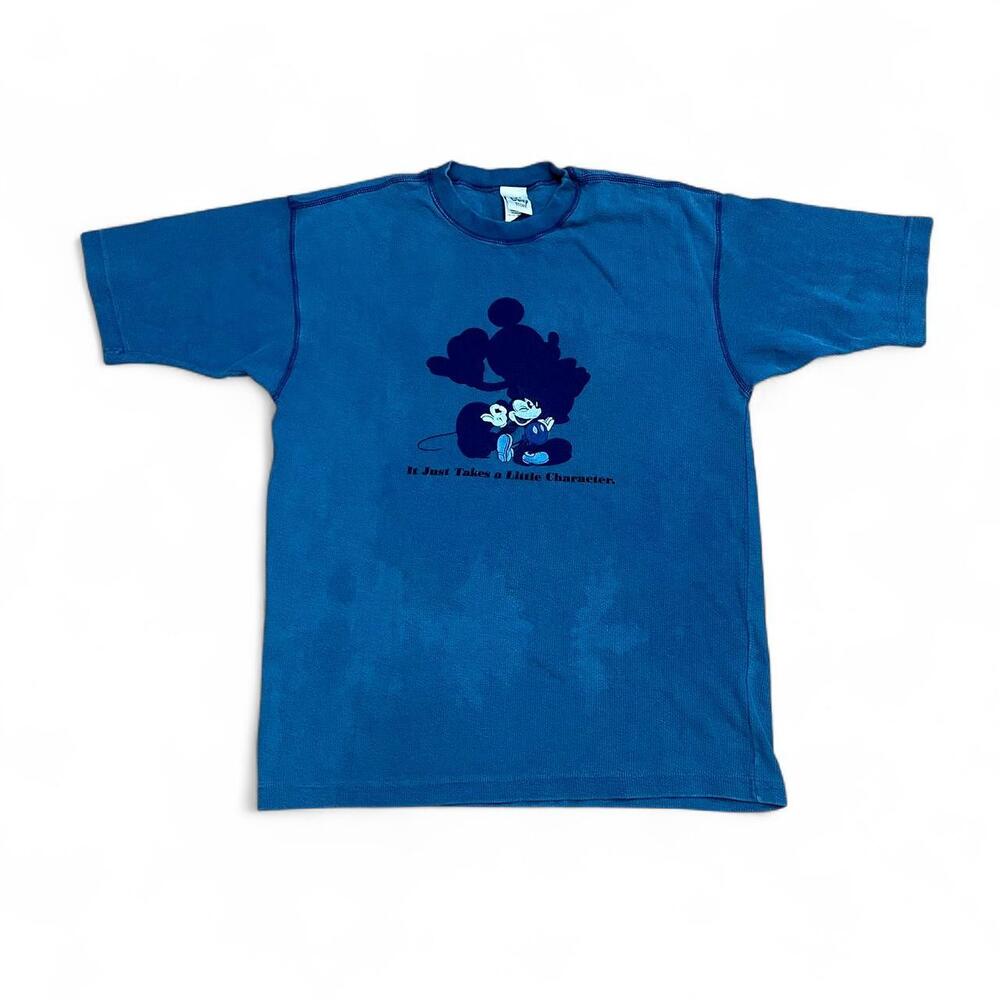 Vtg Disney Mickey Mouse Tee - Size L